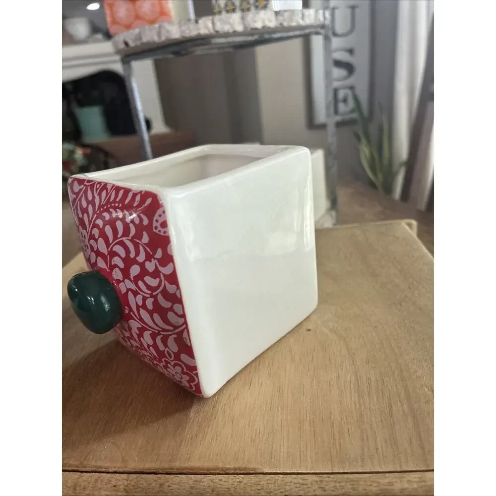 The Pioneer Woman Flea Market Spice Tea Box REPLACEMENT DRAWER ONLY Red Planter